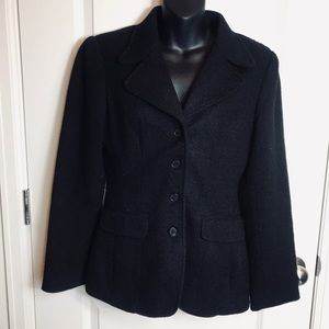 BCBGmaxAzria Womens Black Blazer